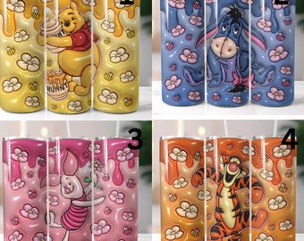 Tumbler Pooh Tigger Eeyore Piglet