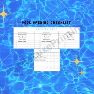 Checklista för poolöppning | Underhållsguide för vårstart (PDF-nedladdning)