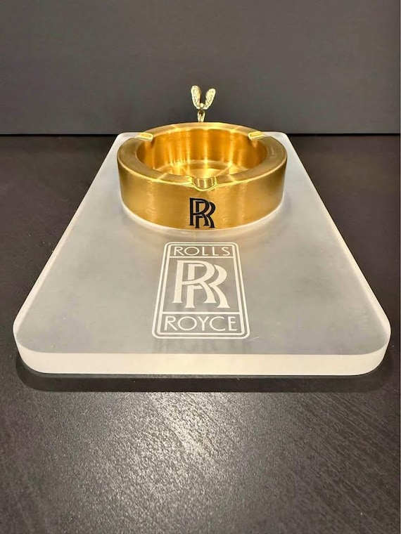 ROLLS ROYCE 金属製灰皿 Luxury Rolls-royce Inspired Ashtray - Etsy