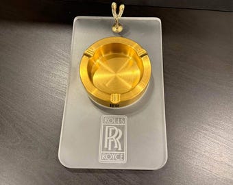 Luxury Rolls-royce Inspired Ashtray - Etsy