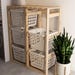 Laundry Holder Rack Plan | DIY Digital Plans Laundry Organizer Basket ...