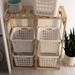 Laundry Holder Rack Plan | DIY Digital Plans Laundry Organizer Basket ...