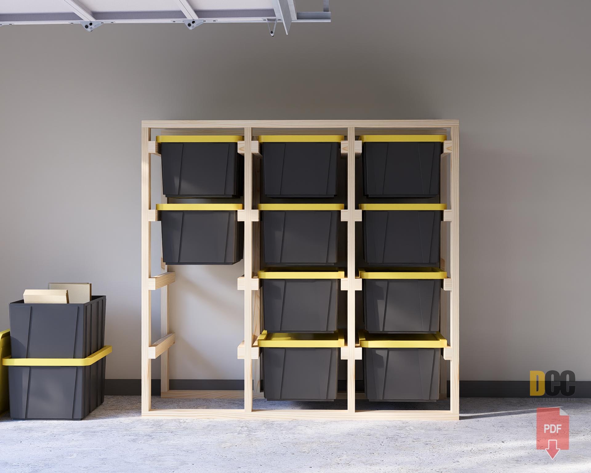 cartonode engineering ハークサイズスタジオラック FRP製 Husky 4-Shelf Metal Industrial Duty Freestanding Garage Storage