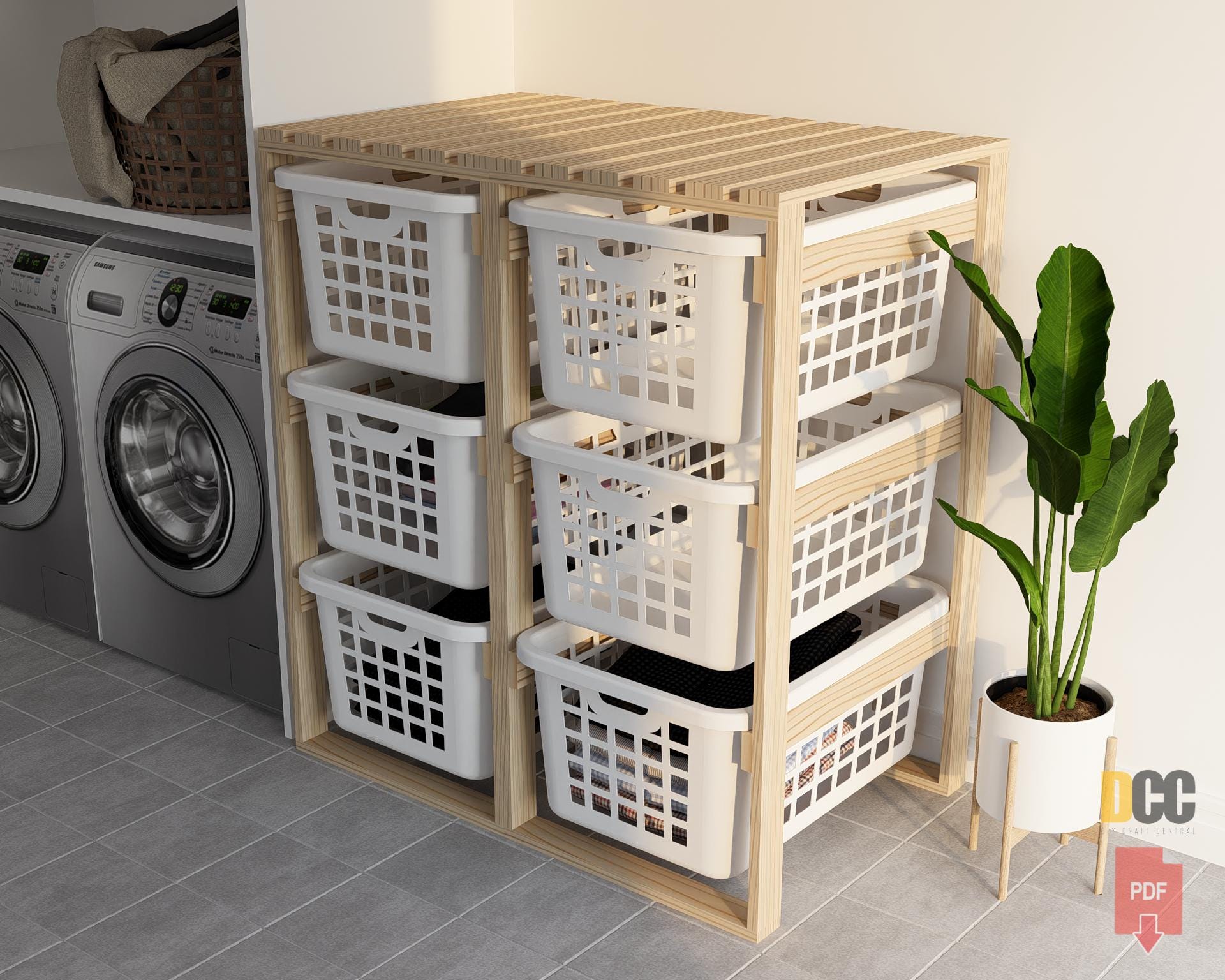 Panier Magnétique Pliable - Organisateur Pour Boules De Sèche-Linge, Linge - Fixation Sur Surface Métallique - 28x11x11 Cm Ou 42x26x26 Cm