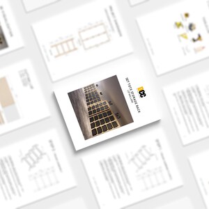 May include: A collection of white papers with diagrams and text, including a central document titled "SET TOTE STORAGE RACK (27 GALLON)". The central image shows a perspective view of a storage rack with multiple compartments.