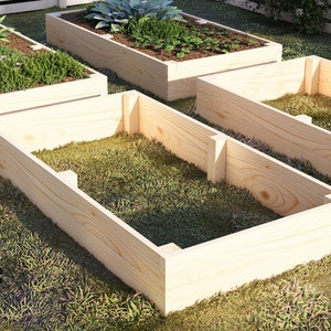 Blumenkasten basteln plan | Pflanzgefäß Pläne Gartenkasten Hochbeet Pflanzkasten Pflanzgefäß Basteln PDF DIY-Anleitung