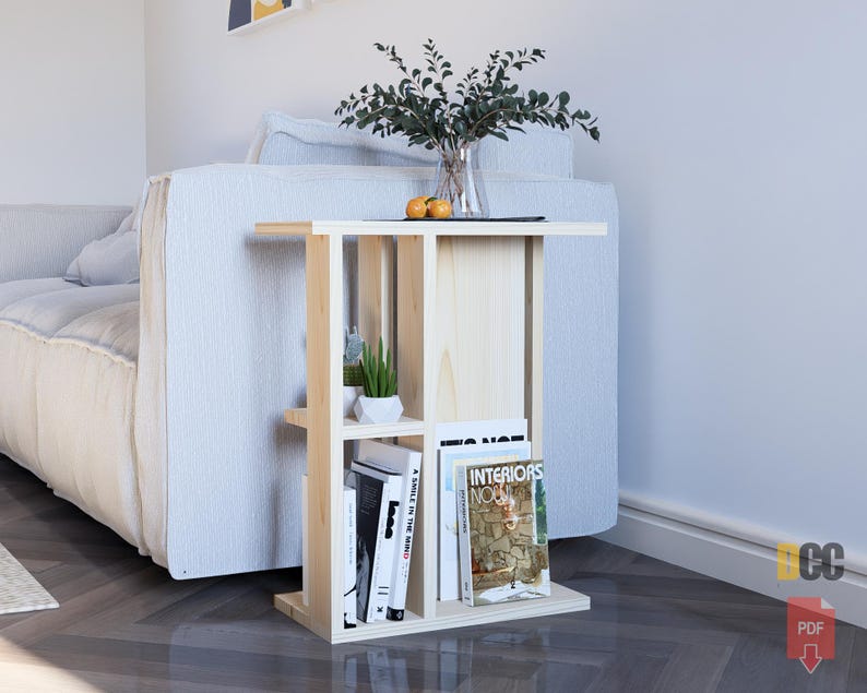 Sofa Side Table Pdf File | Side Table DIY Plan Sofa Table Plan ...