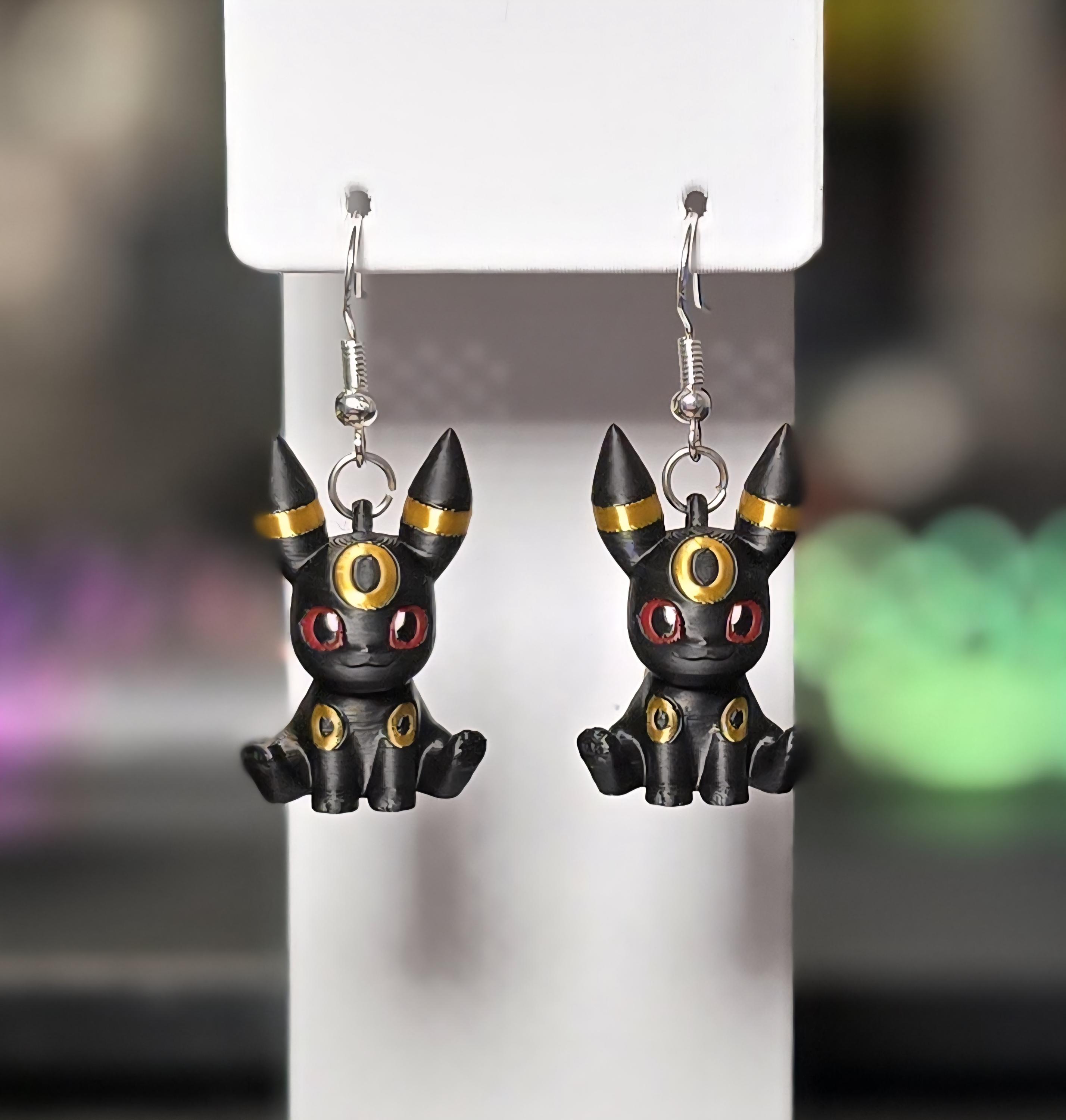 Pokémon Umbreon Earrings