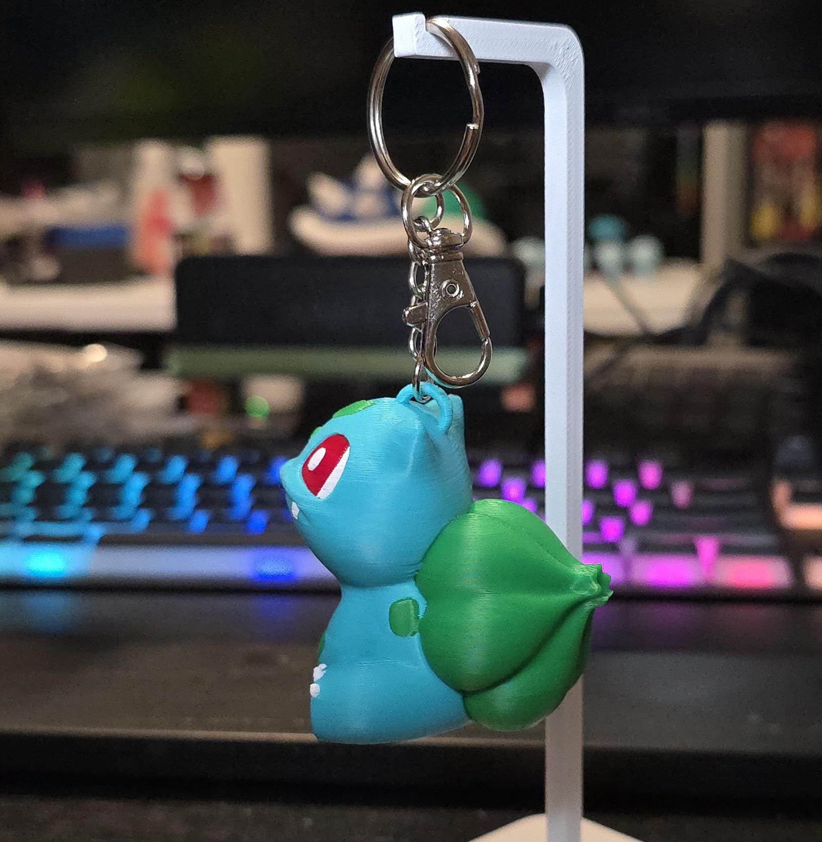 Pokémon Bulbasaur Keychain - Etsy