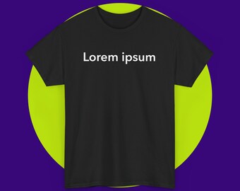 Lorem Ipsum, TypographyTee, Grafiker-Shirt, Geschenk für Designer, Architekten-Shirt, Grafik-T-Shirt, Geeky-T-Shirts