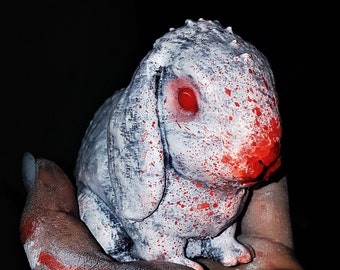 Le lapin tueur / Monty Python Le Saint Graal / Figurine imprimée et peinte à la main 3D / 10 cm
