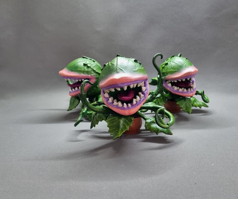 Audrey II / La petite boutique des horreurs/ Figurine imprimée en 3D et peinte à la main/ 10 cm/ image 3