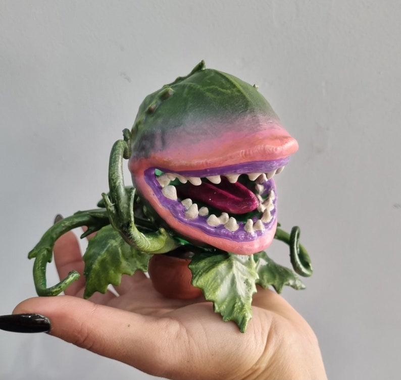 Audrey  II / ("Little Shop Of Horrors")/ 3d Printed and Hand Painted Figure/ 10cm/ horror film/
gift /collecting gift