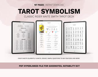 Ściągawki do Tarota: Przewodnik po symbolice talii RWS (do pobrania w wersji cyfrowej)