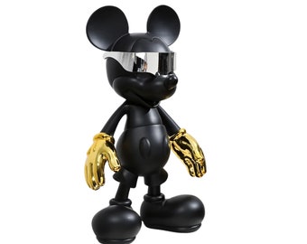 Mickey Mouse pop-art sculptuur.