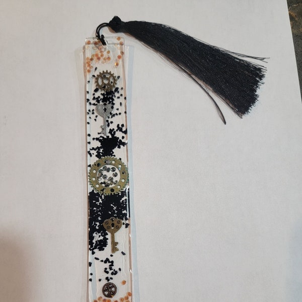 Steam punk design bookmark