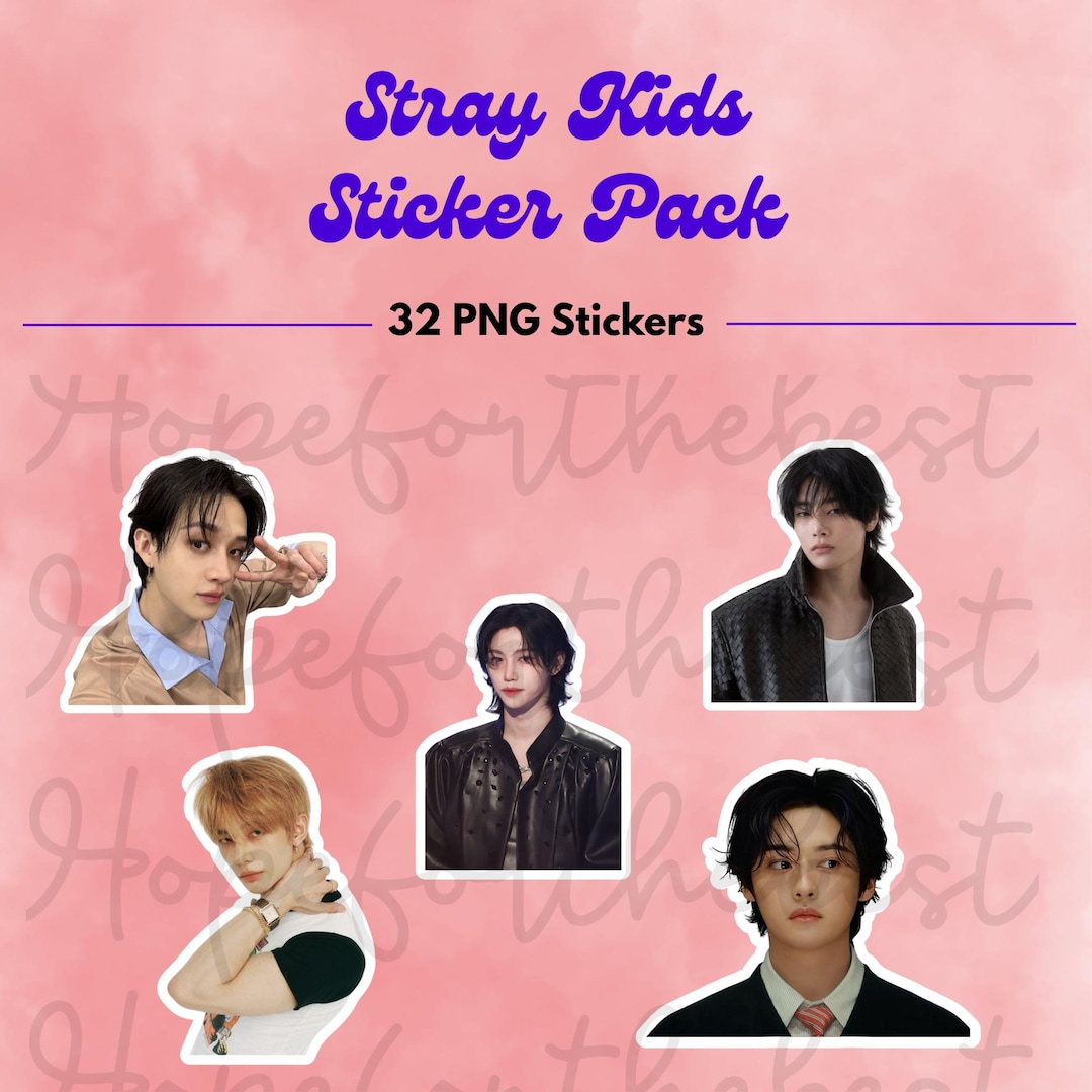 Stray Kids Inspired Stickers Stray Kids Sticker Pack Kpop Stickers ...