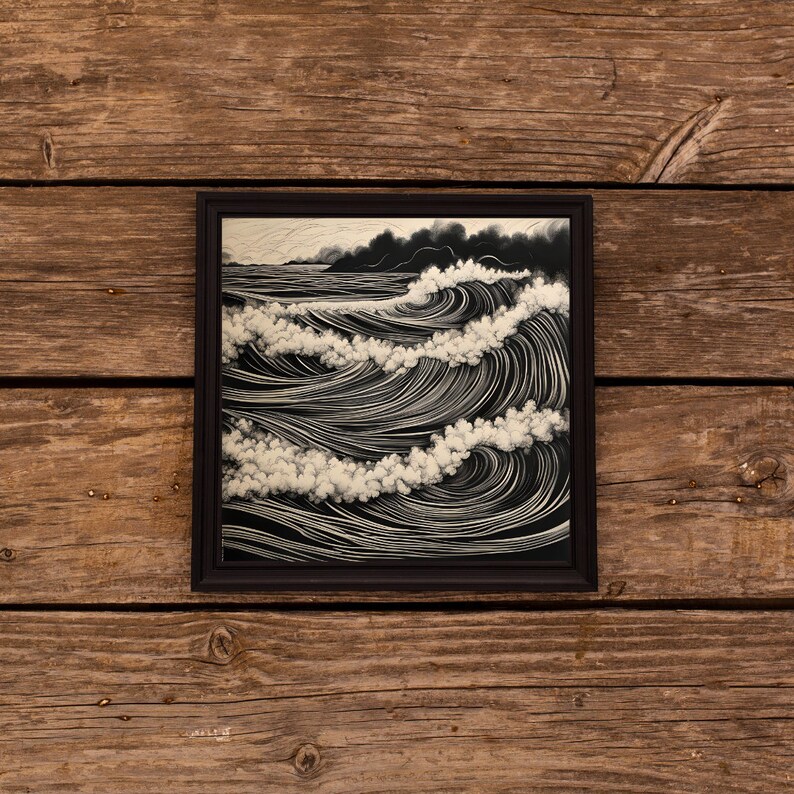 Monochromatic Majesty Print - Etsy