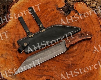 Viking Seax Knife Handmade Medieval knife Forged Seax Blade Personalized Engraved Viking Knife Gift for Him and Her Christmas Special Gift