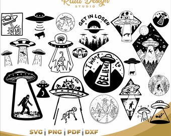 Fun Alien Abduction Designs
