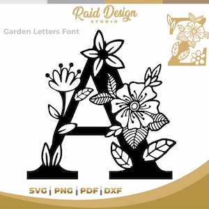Floral Font aphabet designs, letters for garden ideas, garden ideas, flowers letters for baptism, wedding letter with flowers