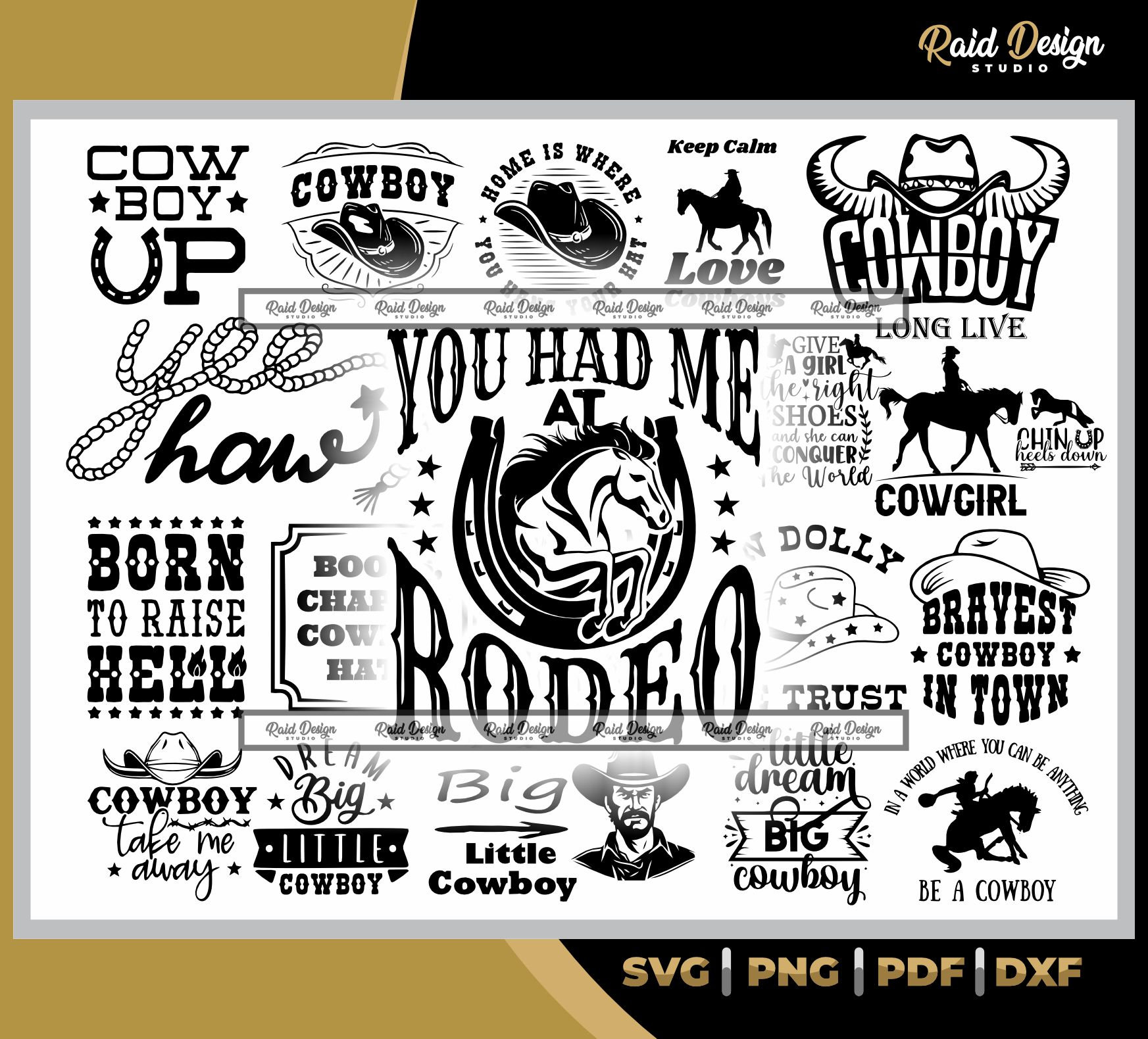 Cowboy quotes bundle, cowboy svg, rodeo clipart, silhouette funny cowboy, cowboy quotes for print, cowboy silhouette designs
