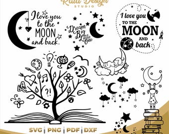 Cute designs for baby room decoration, digital file