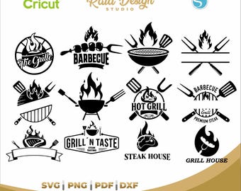 Grill logo, grill, trademark free for commercial use, meat logo design ideas, logo for meat sales, beef chef, grill logo clipart