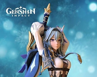 Genshin Impact Eula 3D Print STL File (3D Figure)