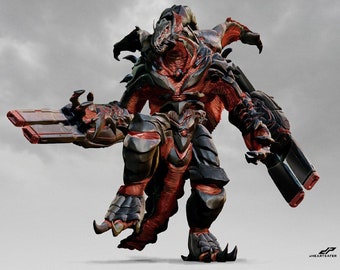 Hearteater STL Digital File - Mecha Godzilla file gift Custom Design for Costumes and Collectibles