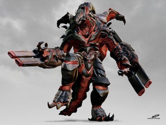 その他 Mecha Godzilla Custom Hearteater STL Digital File - Mecha Godzilla File Gift Custom