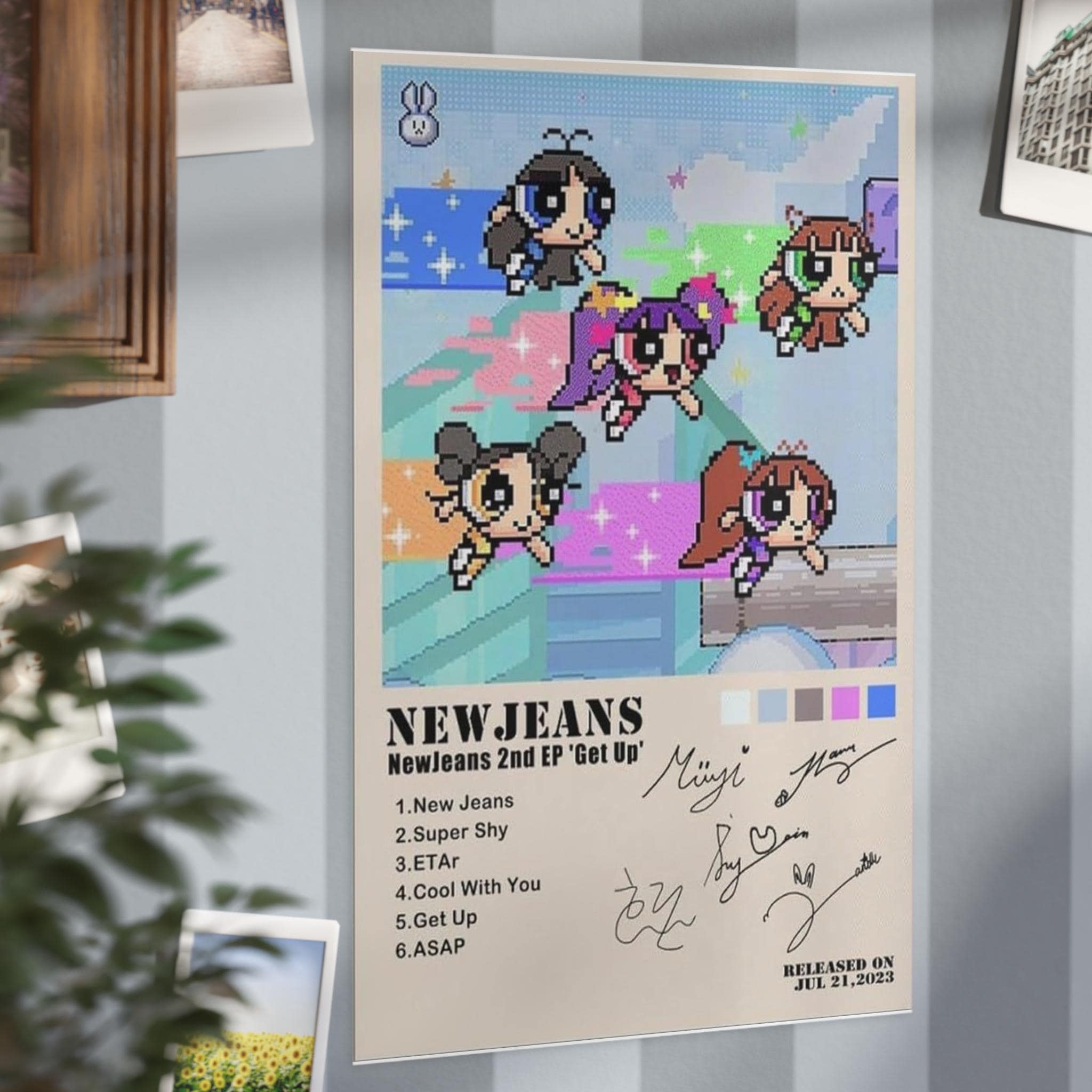 Newjeans NJZ LEVI'S ポスター NewJeans ポスター リーバイス - メルカリ