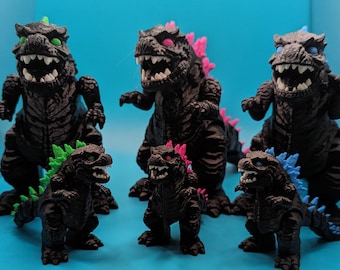 Articulating Godzilla Fidget Desk Toy