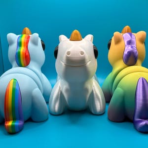 Big Flexi Baby Unicorn Toy