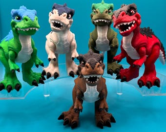 Articulated T-Rex Fidget Desk Toy | 3D Printed