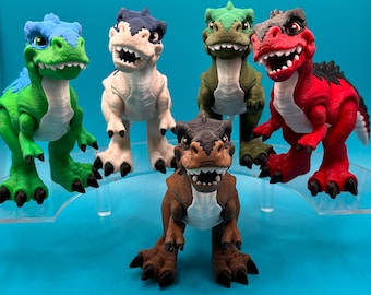 Articulated T-Rex Fidget Desk Toy | 3D Printed