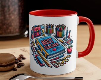 Best Teacher Coffee Mug, 11oz, Teacher of the Year