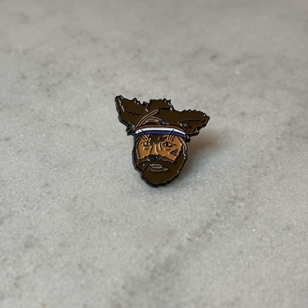 The Mighty Boosh Crack Fox Pin