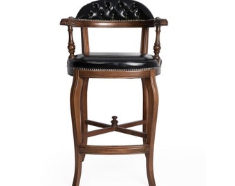 Tabouret de bar chaises chaise design chaise en bois chaise de salle à manger tabouret chesterfield bar