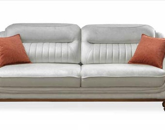 Sofas Room Furniture Three Seater New Design Three Seater Couch Upholstered Sofa 3 Seat