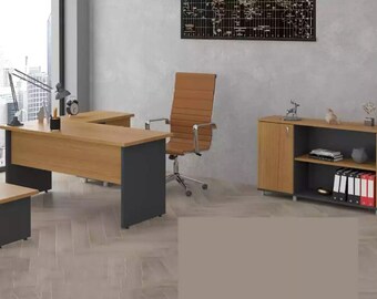 Office furniture study set office furniture boss desk cabinet