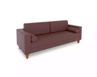 Modernes Sofa Dreisitzer Luxus Wohnzimmer Arbeitszimmermöbel Couch Neu