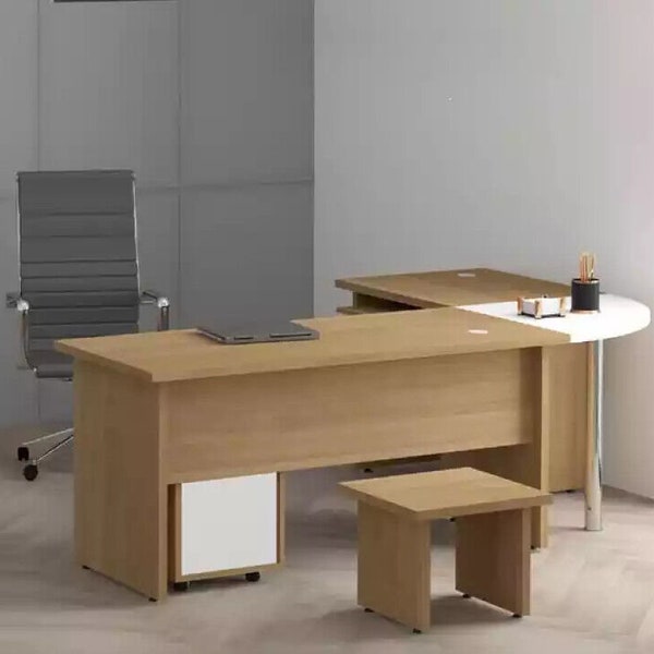 Study Corner Desk Modern Design Office Furniture Table Office