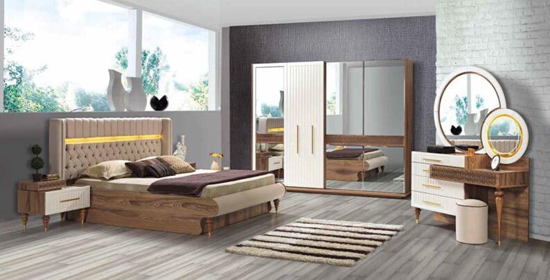 Kleiderschrank Schrank Luxus Holz Schränke Möbel Design Luxus Neu Schlafzimmer Bild 3