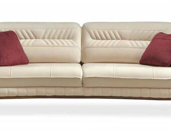 Sofa 3 Sitzer Couchen Sofas Art déco Dreisitzer Neu Textil Luxus Couch Polster