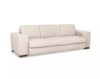 Weißer Dreisitzer Textilsofas Neue Designer Couche Arbeitszimmer Möbel