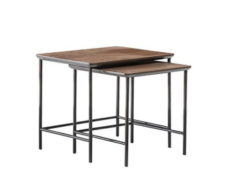 Tables d'appoint de luxe table basse moderne Holzitsch ensemble complet marron neuf