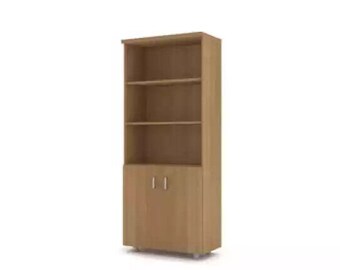 Office furniture wooden filing cabinet brown shelf cupboard study office