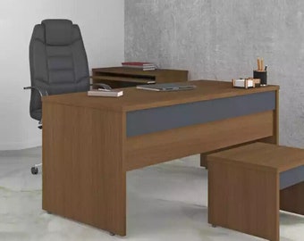 Schreibtisch Büromöbel Arbeitszimmer Holz Tisch Tische Office Büroeinrichtung