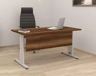 Büro Schreibtisch Arbeitszimmer Modern Tisch Luxus Büromöbel Chefschreibtisch